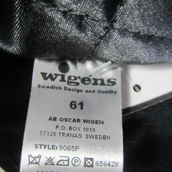 NEW Wigens 7 5/8" NWT Harris Tweed Newsboy Brown Herringbone Size 61 Insulated - Picture 8 of 14
